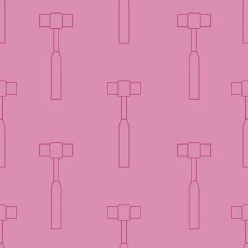 Digital png illustration of pink pattern on transparent background Illustrazione stock