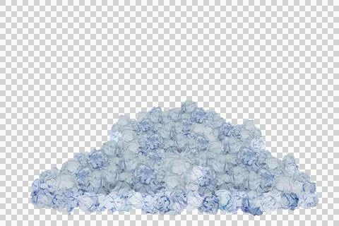 Digital png illustration of stack of balls of crumpled paper on transparent Illustrazione stock