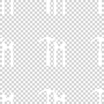 Digital png illustration of white pattern with tools on transparent background Stock Illustration