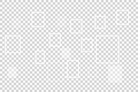 Digital png illustration of white rectangles repeated on transparent background Stock Illustration
