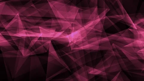 Digital poligon cloud background purple - new dynamic technology motion colorful Stock Footage 81185124