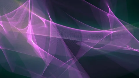 Digital poligon network smoke cloud abstract background pink - new dynamic Stock Footage 81316878