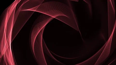 Digital poligon network smoke spiral cloud abstract background red - new dynamic Stock Footage 81317292