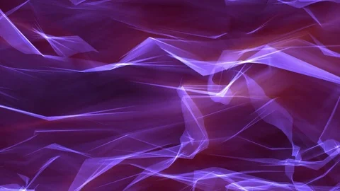 Digital poligon smoke cloud abstract background purple - new dynamic technology Stock Footage 81265153