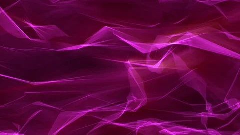 Digital poligon smoke cloud abstract background pink - new dynamic technology Stock Footage 81265879
