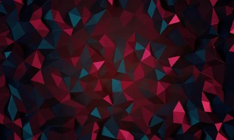 Digital poligonal background Illustrazione stock