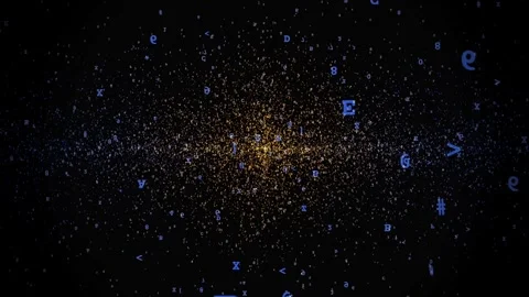 Digital Portal Dive - 3D Data Cloud Tunnel Journey Into Virtual Reality Stock Footage 325486211