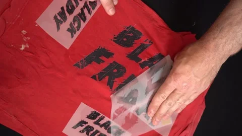 Digital printing technology on textiles direct to film Stock Footage 312031039