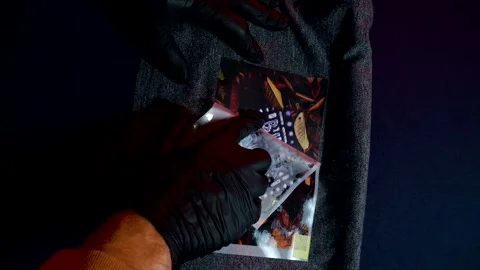 Digital printing technology on textiles Stock Footage 318783224