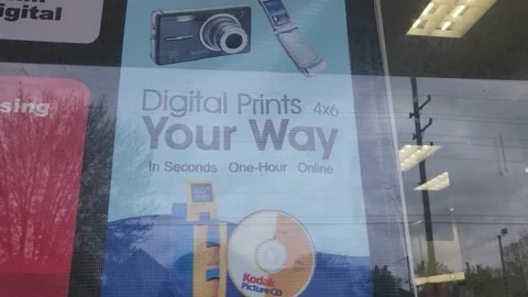 Digital Prints Your Way Signage Stock Footage