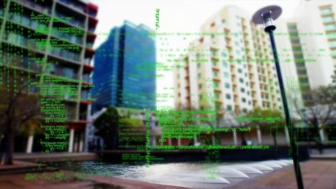 Digital program codes Stock Footage 107688179