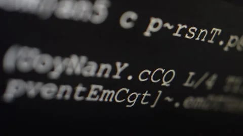 Digital programming code. software coding. programming code background. Stock Footage 205858708