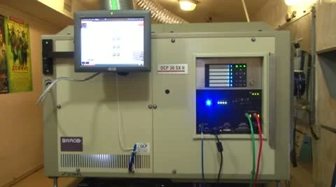 Digital projector Stock Footage 20535770