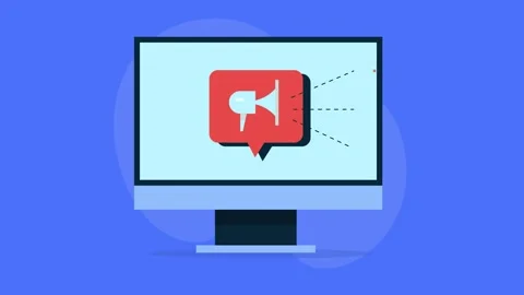 Digital promotion with content strategy, dynamic brand message. Stock Footage 308073585