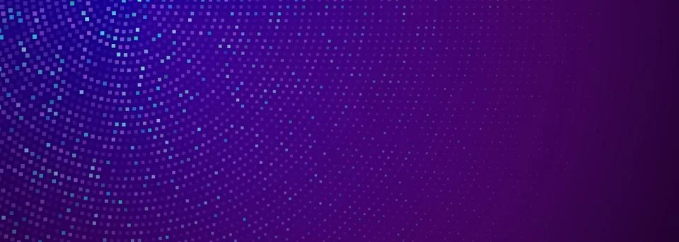 Digital purple bg with pixel pattern 스톡 일러스트