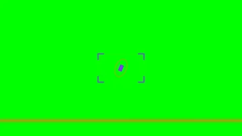 A digital purple rectangle centered within a blue frame on green background Stock Footage 341839048