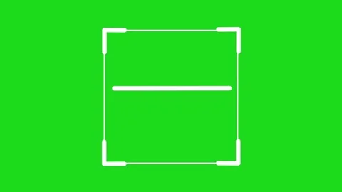 Digital QR Code Scanner Frame with Scanning Line on Green Screen Chroma Key. 動画素材 341323113