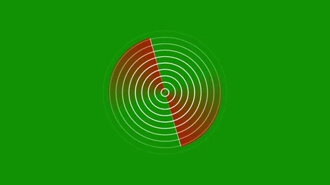 Digital Radar Scanning Animation Background. 스톡 동영상 316746823