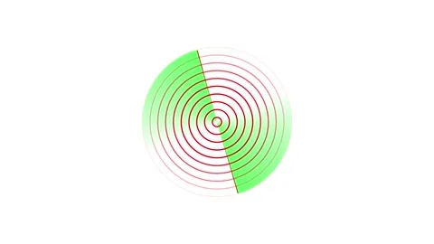 Digital Radar Scanning Animation Background. Video stock 316746838