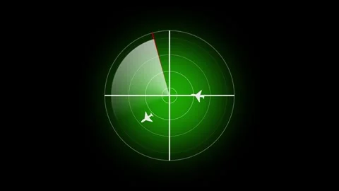 Digital Radar Scanning Animation Background. Video stock 316746891