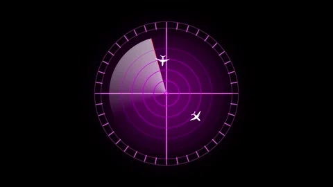 Digital Radar Scanning Animation Background. Video stock 316747023