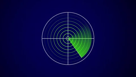 Digital Radar Scanning Animation Background. Stock-Footage 316747081