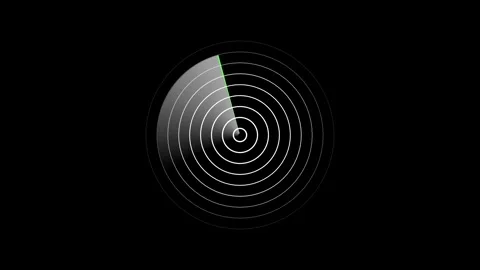 Digital Radar Scanning Animation Background. Video stock 316747167