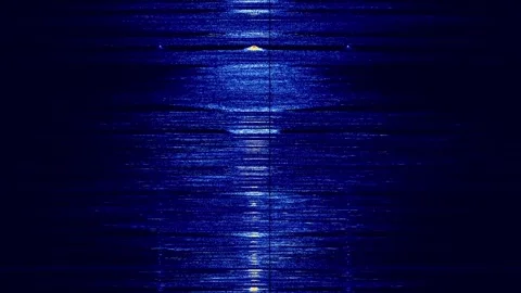 Digital Radio Frequency Spectrum Spectrogram Waterfall Signal Interference D Vídeos de archivo 345333114