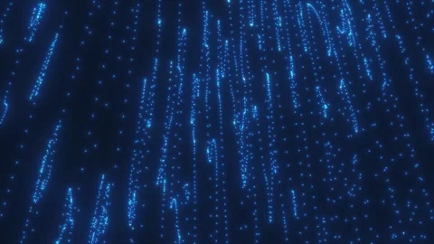 Digital-Rain-1 Stock Footage 263775465