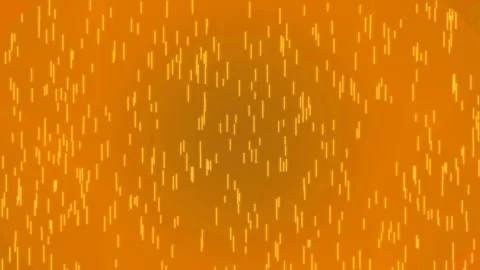 Digital Rain on Blue Background, Abstract Falling Lines Loop Stock Footage 331353150