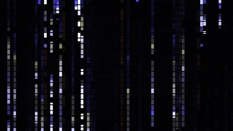 Digital rain code falling down screen. Stock Footage 334334738