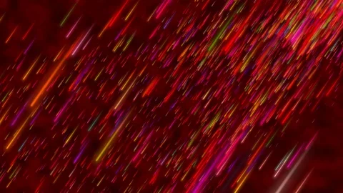Digital Rain - Ember Flurry Effect Stock Footage 98488670
