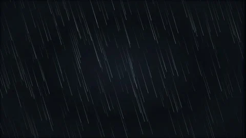 Digital Rain Falling on Dark Background Stock Footage 340666992