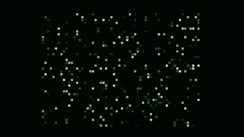 Digital Rain Matrix 4K Stock Footage 338383471