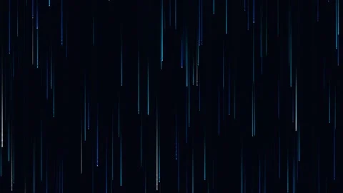 Digital rain streaks falling on dark background seamless motion abstract te.. Stock Footage 341658530