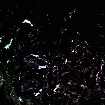 Digital rainbow liquid paint Illustrazione stock