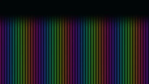 Digital Rainbow Static Background with Vertical Color Bars Stock Footage 341744984