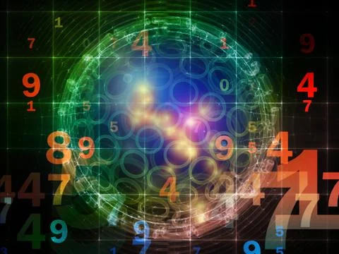 Digital Reality Stock Illustration