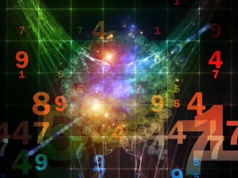 Digital Reality Stock Illustration