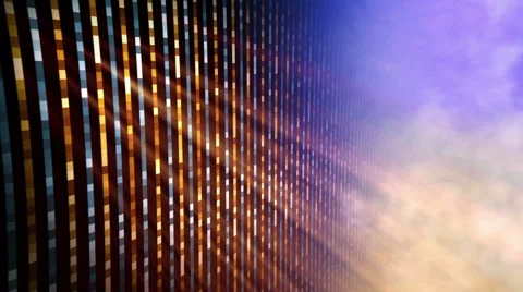 Digital Reality Screen - Vertical Stock Footage 58833266