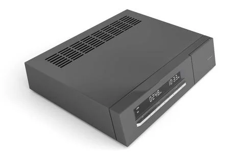 Digital receiver Black digital receiver on white background Copyright: xZo... Stock Photos
