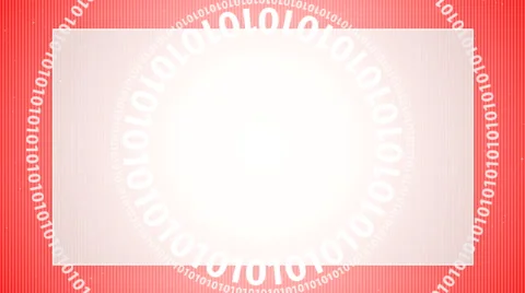 Digital red code background 5 Stock Footage 39987133