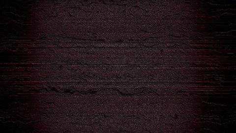 Digital Red Screen Lines Dark RGB Screen No Signal Abstract Background Stock Footage 148126949