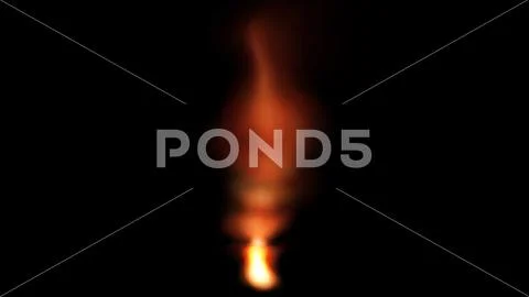 Digital Render Fire Realistic Background: Royalty Free #269905738