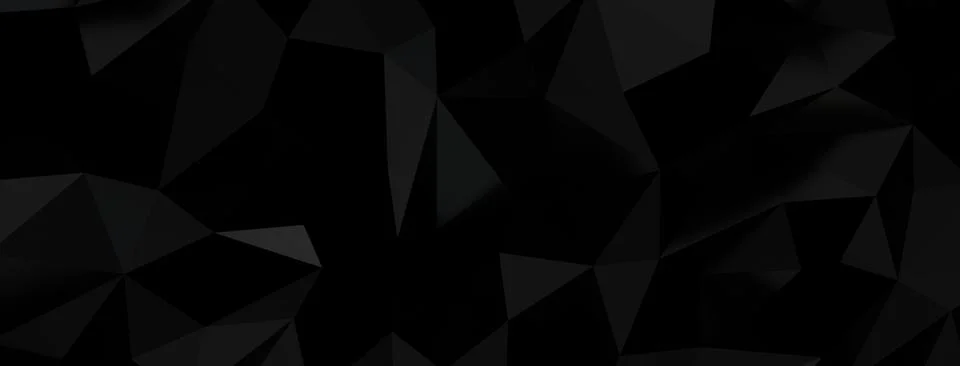 Digital render of gray triangular designs on a black background 스톡 일러스트