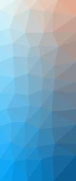 Digital render of textured blue and red triangular background for wallpapers イラスト素材