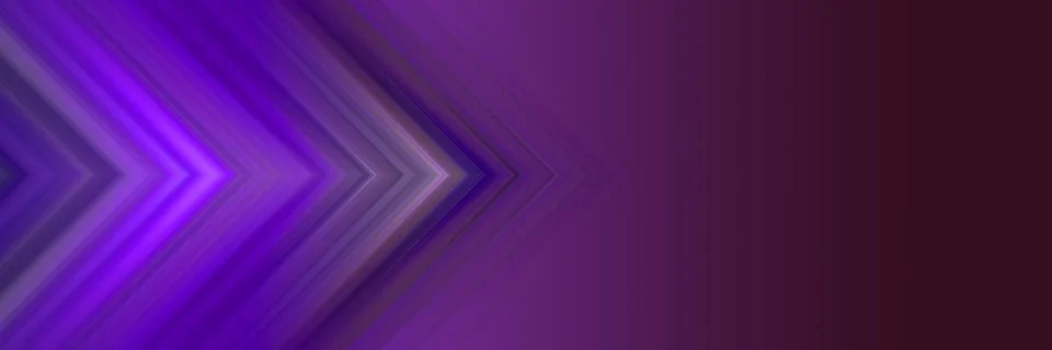 Digital render of a triangular pattern on a purple background with copy space Stock Illustration