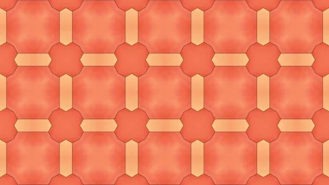 Digital Rendering Abstract Vibrant Tiles Background 库存影片 147480144