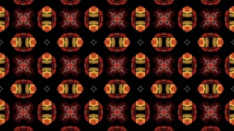 Digital Rendering Abstract Vibrant Tiles Background Stock Footage 147480881