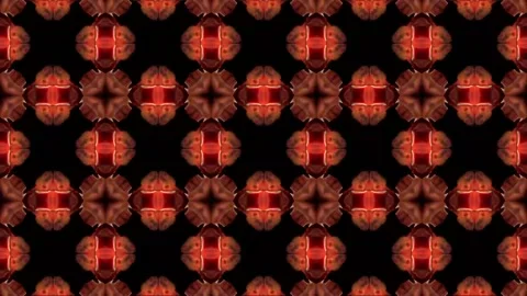 Digital Rendering Abstract Vibrant Tiles Background Stock Footage 147480933